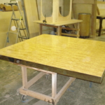 Custom Polished Stainless Steel Table Edge