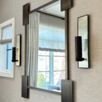 Oil Rubbed Bronze Hamptons Mirror Wall Mounted