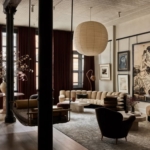 Custom bronze ceiling hung decorative swing with detailed upholstery. Finish lite antique bronze. Satin lacquer. All hand made. And installed By RBL METALS