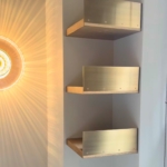 Custom RBL metals book ends with matching screws. Medium oil rubbed bronze. Satin lacquer coat. Qty 3