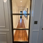 Custom oil Rubbed bronze. And glass door. Hand made By RBL Metals